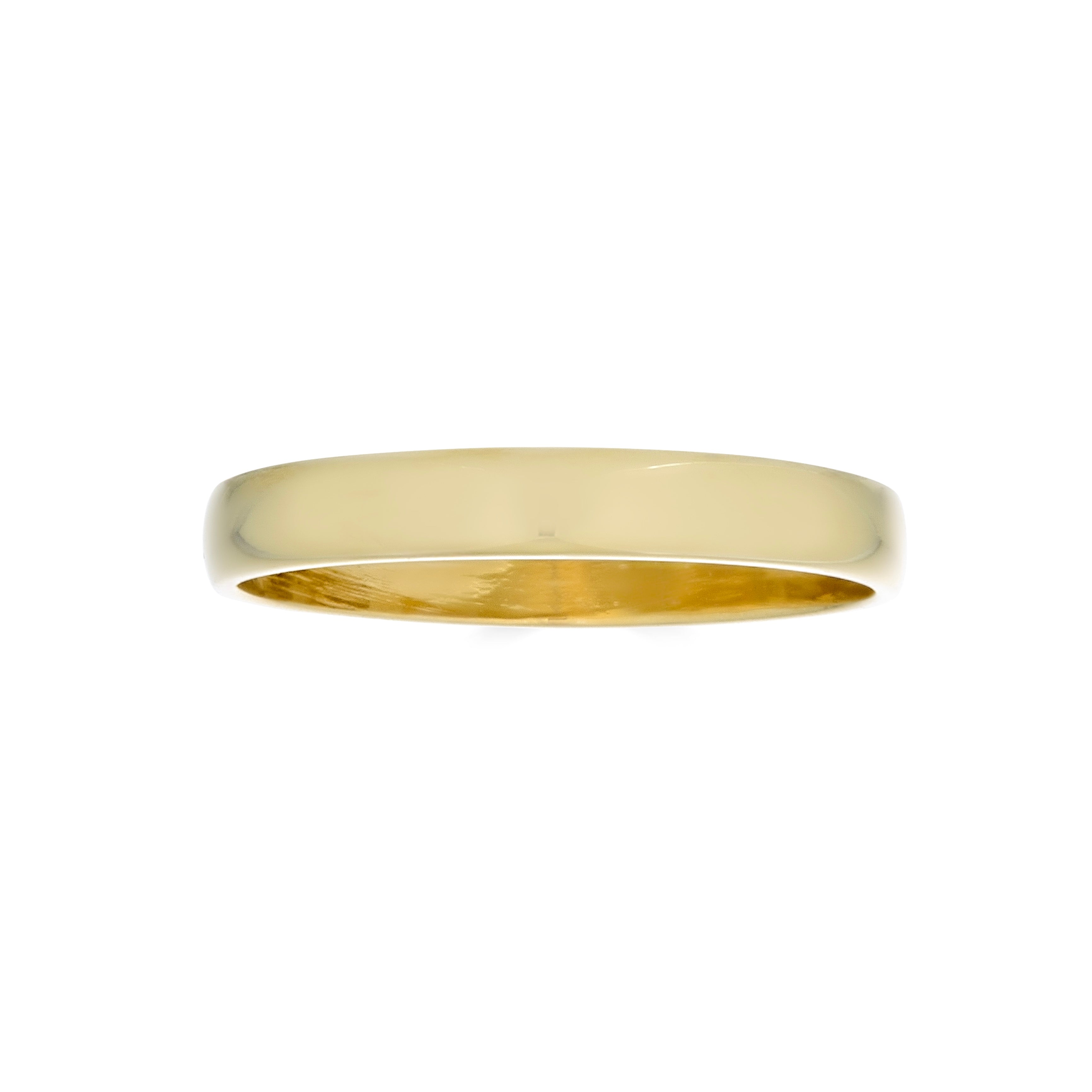 14 K Yellow Gold Classic Band 3mm-Wedding Ring