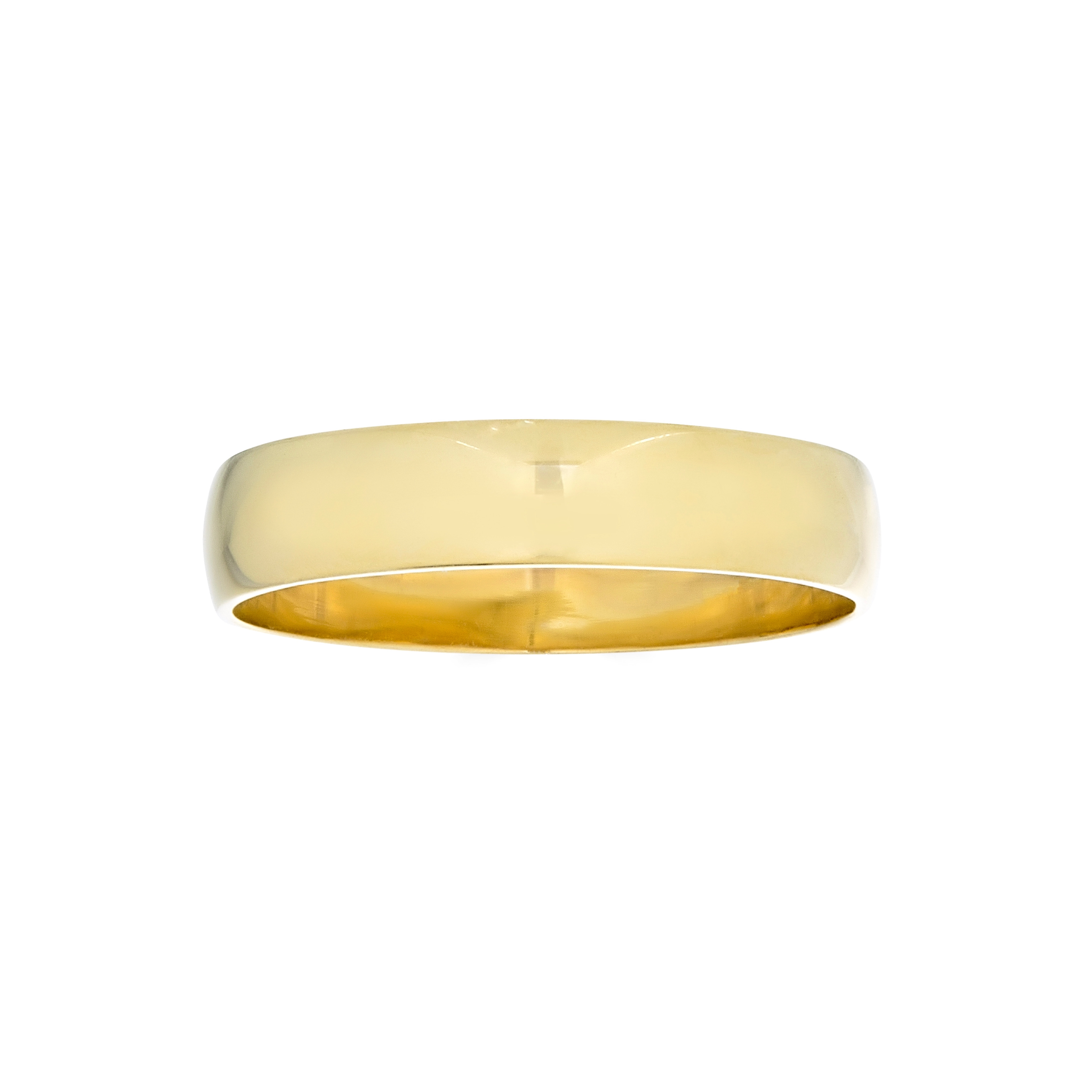 14K Yellow Gold Classic Band 5mm-Wedding Ring