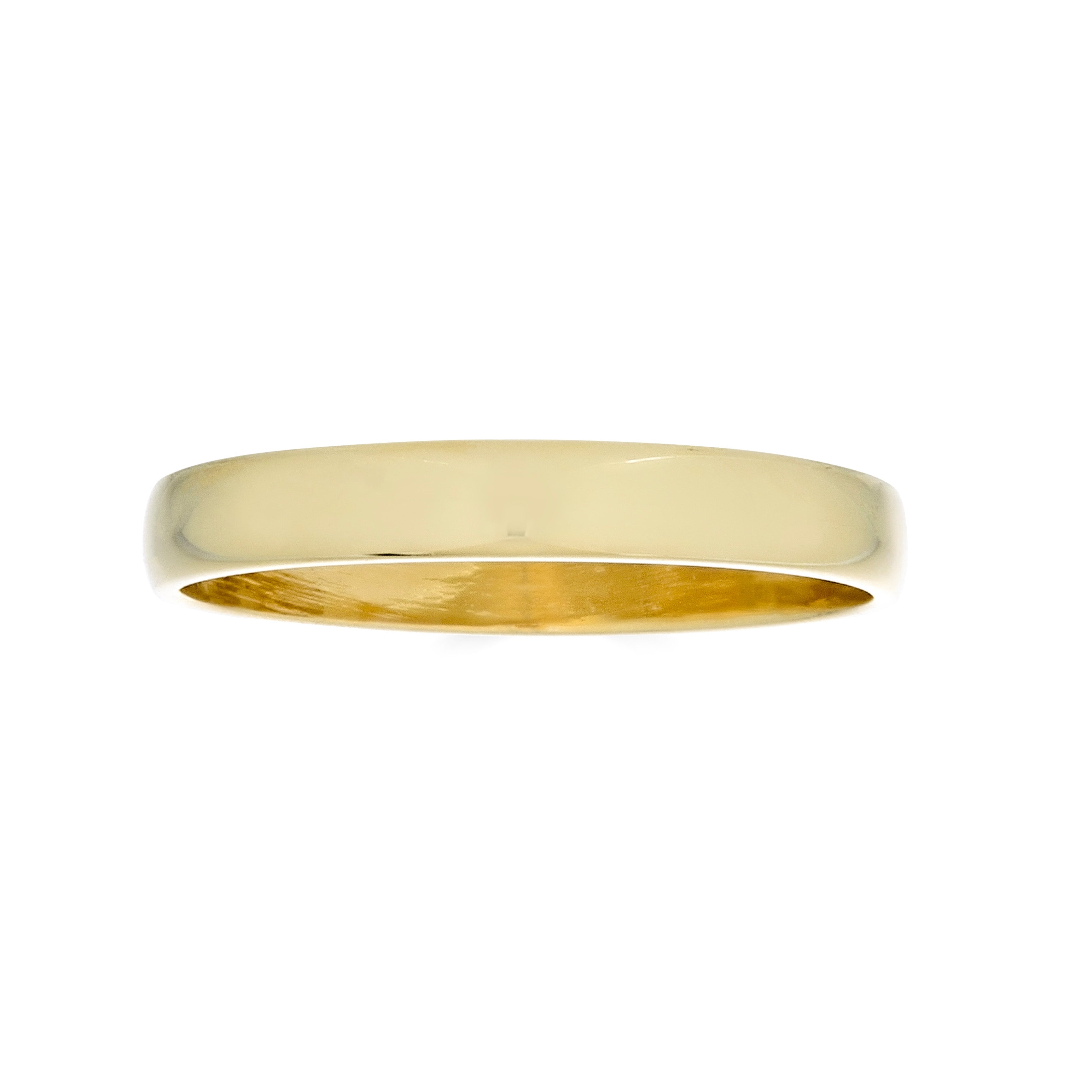 14 K Yellow Gold Classic Band 3mm-Wedding Ring